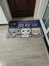卡通地垫入户门垫浴室吸水脚垫卫生间卧室门口地毯家用进门垫 欢迎回家 蓝色 80cm*120cm 1件数 实拍图