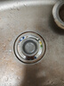 厨房水槽过滤网不锈钢加厚下水道水池洗菜盆过滤网地漏网 中号9CM适合排水口直径6.5-7.0CM 实拍图