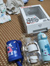 日康（rikang）儿童保温杯 316不锈钢吸管杯直饮杯小学生水杯550ml B4026-1 蓝色 实拍图