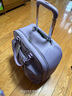 Goby果比拉杆包小型轻便登机箱电脑手提包两用防水旅游箱多口袋行李箱 霞光紫【推荐新色】 16英寸可登机(带电脑夹层） 实拍图