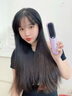 佳梵妮【三分钟快速造型】新款无线直发梳负离子无线有线二合一护发不伤发便携两用造型直板夹内扣魔发梳 【5亿负离子护发+支持快速边充边用】淡雅紫 实拍图