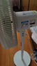 美的（Midea）【幸运草安睡风扇1S】一级能效直流变频声控电风扇家用遥控卧室静音落地扇台式桌面抗菌大风力电扇 实拍图