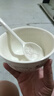 可爱饭碗带勺家用小萌宠辅食碗吃饭碗宿舍甜品碗情侣款碗盘餐具 小懒熊一碗一勺 实拍图