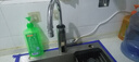 奥克斯（AUX）电热水龙头热水器加热水龙头快速热水变频恒温厨房下进水 【大屏数显】电镀银+漏保插头+万向喷头 实拍图