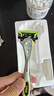 舒适（Schick）水次元5剃须刀痘肌/敏感肌型【1刀架2刀头】男士剃须刮胡刀 实拍图