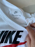 耐克(NIKE)男短袖T恤 纯棉 运动休闲 舒适百搭 AR5005-100 白色XL 实拍图