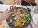 烤肉锅电烤盘烤肠机烤肉炉烧烤锅家用麦饭石少烟不粘插电铁板烧 升级加大50cm 1层 实拍图