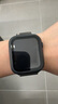 Apple/苹果 Watch Series 10 智能手表GPS款46毫米亮黑色铝金属表壳黑色运动型表带S/M MX263CH/B 实拍图