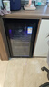 YO广东容声电器股份有限公司旗下冰吧家用冷藏柜小型保鲜柜办公室迷你酒柜茶叶柜红酒柜饮料柜立式 一级能效135L【全冷藏黑色内胆+安全锁蓝光灯】 实拍图