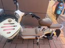 飞鸽 FG FLYING PIGEON电动车锂电成人女生女士小型电动自行车轻便电单车2025新款电瓶车两轮车 糯米白【新升级款/可上牌照/智能快充】 【铅酸】12A石墨烯/可提充电/助力续航70km 实拍图