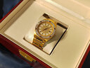 宾爵金财源红宝石镶钻男士手表奢华百搭金表进口机芯夜光防水机械腕表 六角圈全金款 实拍图