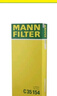 曼牌（MANNFILTER）C35154/C35032空气滤芯适用速派途观迈腾速腾帕萨特B7奥迪Q3 实拍图