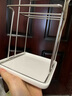无印良品 MUJI 不锈钢厨具收纳架 MC04CC0S 置物架 多功能金属刀架砧板架 银色 宽136x深132.5x高214mm 实拍图
