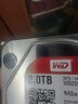 西部数据（WD）NAS机械硬盘 WD Red Plus 西数红盘 2TB 私有云5400转64MB SATA CMR垂直网络存储 3.5英寸WD20EFPX 实拍图