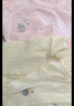 贝瑞加（Babyprints）婴儿衣服2件装新生儿连体衣短袖宝宝哈衣纯棉薄款爬服 粉黄66 实拍图
