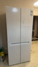 东芝（TOSHIBA）白珍珠541双系统超薄嵌入大容量十字一级家用冰箱GR-RF541WI-PM171 实拍图