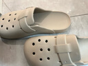 朴西2025新款夏季外穿包头拖鞋男士eva勃肯沙滩防滑一脚蹬凉拖鞋女 浅沙色 简单易搭配 39-40 实拍图