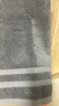 京东京造 98g倍柔长绒棉CP毛巾 A类纯棉加厚强吸水男女洗脸巾 2条 蓝+咖 实拍图