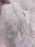 MEJU纯棉双层纱布女长袖睡衣温柔粉色可爱刺绣V领家居服套装女装 粉色刺绣 XL (170) 131-145斤以内 实拍图
