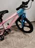 飞鸽儿童自行车6-8-10-12岁青少年自行车学生12到18岁变速山地自行车 变速+一体轮+渐变青+后座挎包 20寸【适合身高130cm-155cm】 实拍图