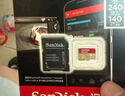 闪迪（SanDisk）256GB TF(MicroSD)内存卡 4K极速金卡A2 V30 U3行车记录仪 运动相机无人机 监控存储卡 读190MB/s 实拍图