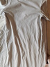 顶瓜瓜睡裙女纯棉春夏舒适短袖可外穿睡衣家居服女23337 卷舒蓝 160  实拍图