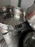 京东京造蒸锅蒸笼汤锅 304不锈钢蒸锅家用防烫手柄28CM内径三层 炉灶通用 实拍图