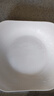 友来福 陶瓷盘家用白瓷盘子9英寸中式方形菜盘汤盘微波炉可用4只装 实拍图