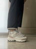 斯凯奇（Skechers）奶茶熊女鞋夏季厚底老爹鞋软底透气百搭熊猫鞋休闲运动鞋149238 实拍图