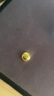 领丰金（LING FENG GOLD）AU9999黄金豆豆足金投资金豆子送女友送妈妈送小孩礼物储备金摆件 5g 实拍图