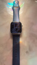 Apple/苹果 Watch Series 10 智能手表GPS+蜂窝款42毫米银色铝金属表壳丹宁色运动型表带S/M MWXJ3CH/B 实拍图