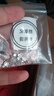 央创时尚【中国黄金授权】银手链女生日礼物女生闺蜜轻奢高端送女友 实拍图