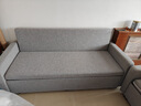 澳诺澜 沙发床两用北欧简约小户型多功能可折叠储物收纳收缩伸缩布艺床 外径0.95米【亲肤棉麻+可储物】 高密度海绵款 实拍图