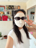 蕉下（beneunder）脸基尼女全脸防晒医美面罩防紫外线口罩高颜值骑行面罩护脸柔月米 实拍图