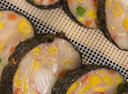 光头佬联圣 青豆玉米饼720g/18个装 蒸煎炸 肉馅饼家庭装方便菜加热即食早餐 实拍图