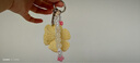 CHARLES&KEITH钩编花朵造型珠链钥匙扣包挂生日礼物CK8-10870078 Butter Yellow奶油黄色 1个 实拍图
