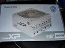 先马（SAMA）XP1000W雪装 ATX3.0白金牌机箱电脑电源白色 PPLP认证/PCIE5.0/智能ECO风扇/压纹线/支持5090显卡 实拍图