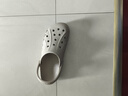 crocs卡骆驰洞洞鞋贝雅男鞋女鞋轻便耐磨一脚蹬拖鞋休闲鞋|10126 卵石色-2V3 44 (280mm) 实拍图