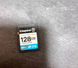 金士顿（Kingston）128GB SD存储卡 U3 V30 相机内存卡 高速sd卡大卡 4K超高清拍摄 读速200MB/s 实拍图