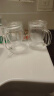 忆壶茶玻璃茶杯个人专用泡茶水分离带盖把手耐热无铅办公室绿茶水杯子 实拍图