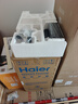 海尔（Haier）【咨询客服领补贴】麦浪超薄双胆电热水器扁桶小魔盒BK7小蓝瓶净肤洗3DMAX速热变频3500W巨能洗 60L 3500W 旗舰爆款再升级BK7W 实拍图