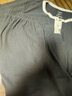 松山棉店罗纹家居服男女士长袖套装可外穿7A抑菌抗静电美拉德色系睡衣睡裤 实拍图