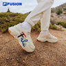 FILA FUSION官方潮牌斐乐女鞋BUBBLE泡泡鞋时尚百搭休闲运动鞋女 米色-AG经典款 厚底增高 39 实拍图