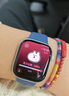 Apple/苹果 Watch Series 10 智能手表GPS款46毫米玫瑰金色铝金属表壳淡桃粉色运动型表带S/M MX293CH/B 实拍图
