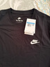 耐克(NIKE)春夏男短袖T恤 纯棉 运动休闲 经典简约 AR4999-013 黑色M 实拍图