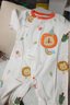 舒贝怡2件装婴儿衣服夏季薄款新生儿连体衣短袖哈衣儿童爬服黄色73CM 实拍图