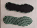 鞋垫男吸汗防臭艾草除臭鞋垫女多功能磁疗按摩四季鞋垫透气不闷脚 艾草除臭 吸汗透气 绿色1双 37 实拍图