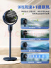 美的（Midea）【变频轻音】99%抑菌空气循环扇家用遥控电风扇四季净化扇轻音落地扇桌面小风扇大风力风扇GDG24ZR 实拍图
