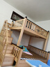 莱客轩（LAIKEXUAN）儿童上下床双层实木高低子母床可分体拼接床梯柜款上铺150下铺180 实拍图