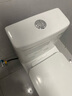 松鲸 卫浴家用马桶坐便器大冲力超漩虹吸式静音连体座便器小户型马桶 经济型【超漩虹吸】+轻音盖板 实拍图